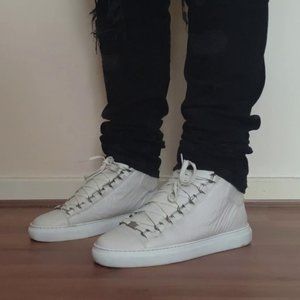 Authentic Balenciaga Arena High Sneaker Grey (Men)